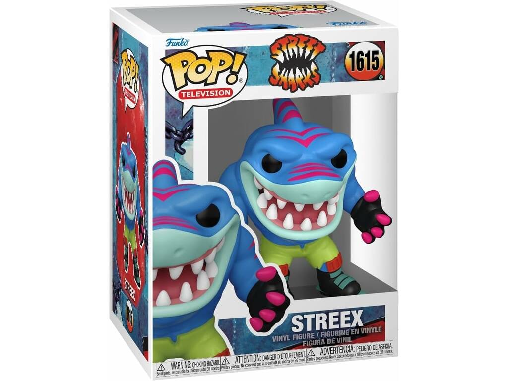 Funko Pop Television Street Sharks Figura Streex 82660