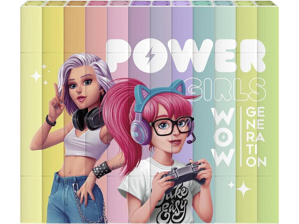 Dual-Marker schaffen Ihre Wow-Generation-Szene von Kids Licensing WOW00060