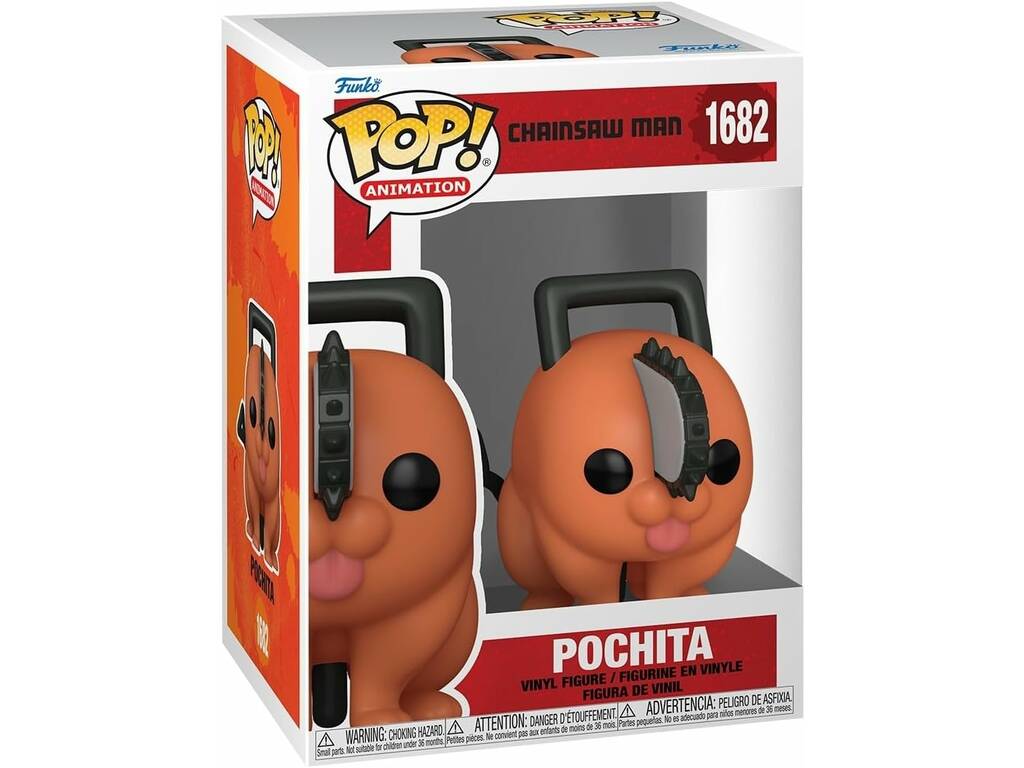 Funko Pop Animation Chainsaw Man Figure Pochita 80322