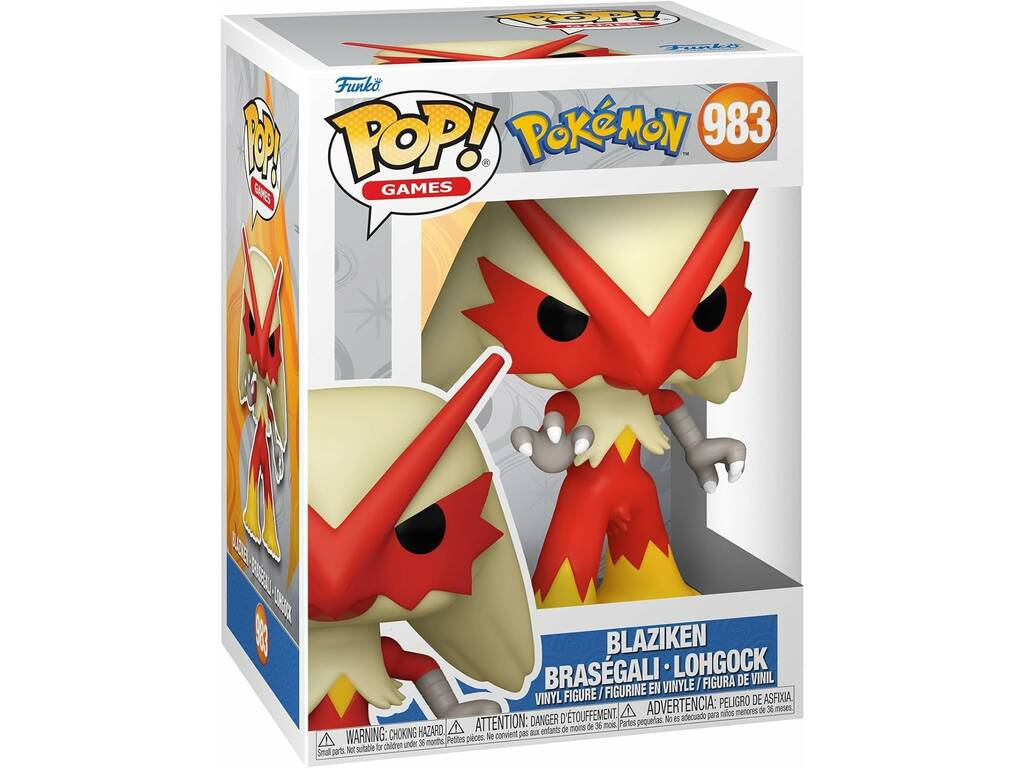 Funko Pop Games Pokémon Figura Blaziken