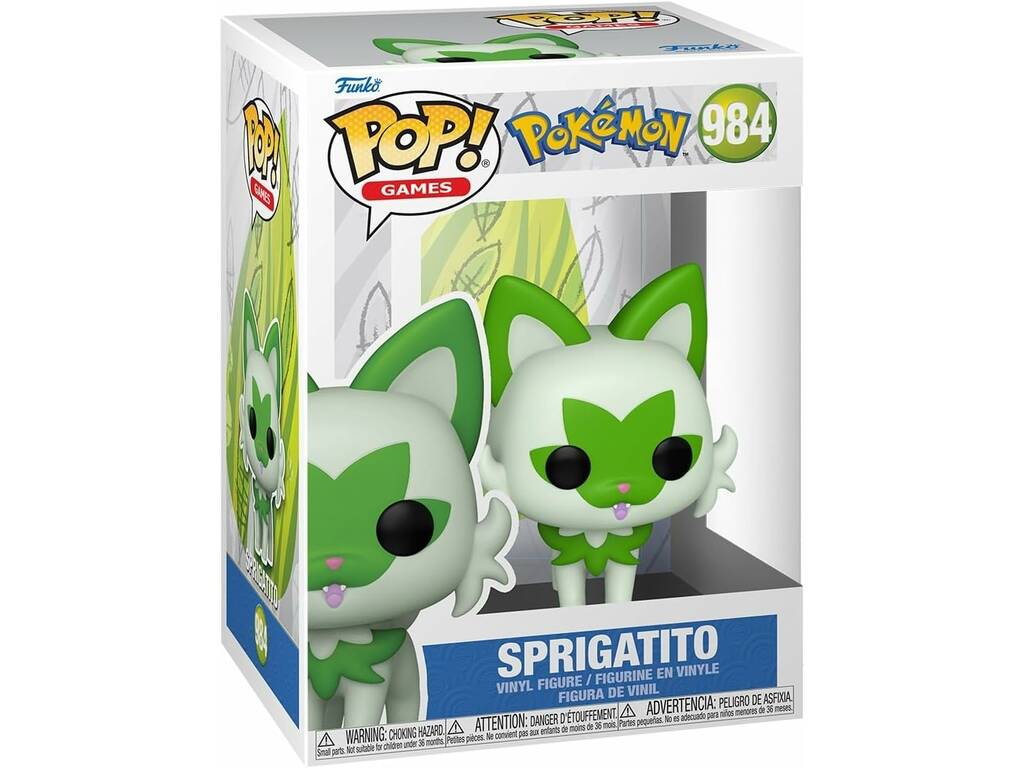 Funko Pop Games Pokémon Figura Sprigatito 75191