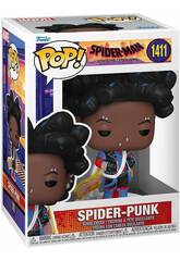 imagen Funko Pop Spider-Man Across The Spider-Verse Figure Spider-Punk avec tête pivotante 82649