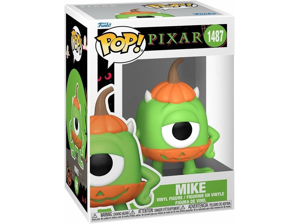 Funko Pop Pixar Halloween Figur Mike 80857