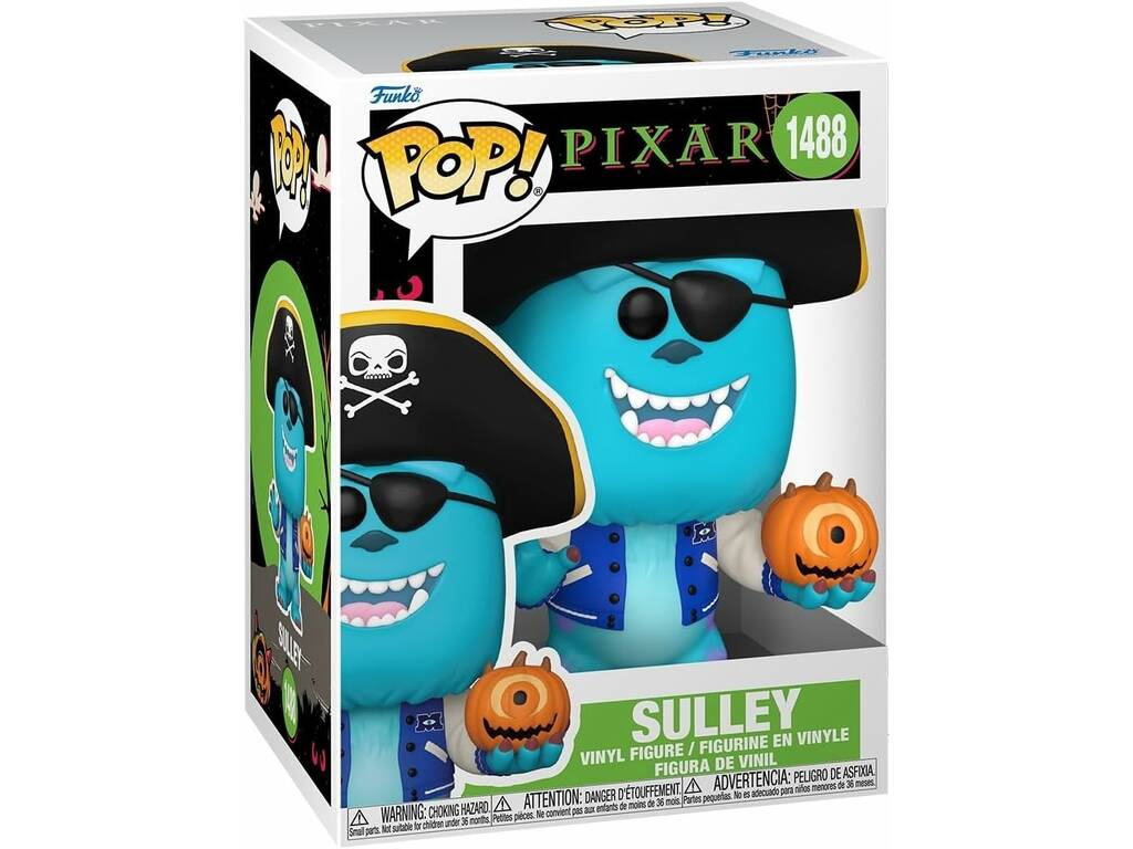 Funko Pop Pixar Halloween Figur Sulley 80858