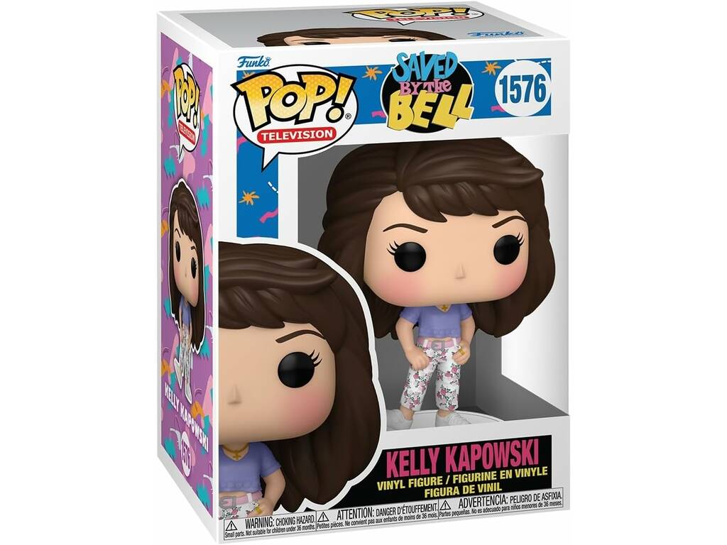 Funko Pop Television Salvati dalla Campana 30° Anniversario Figura Kelly Kapowski 80183