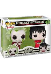 imagen Funko Pop Movies 2 Pack Beetlejuice Beetlejuice Figura Beetlejuice y Lydia Deetz 83087