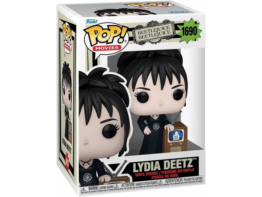 Funko Pop Movies Beetlejuice Beetlejuice Figura Lydia Deetz 82654