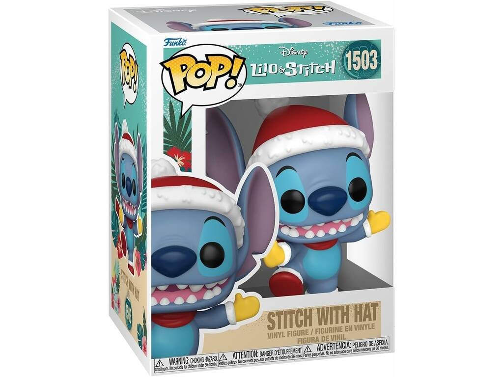 Funko Pop Disney Lilo & Stitch Figura Stitch con Sombrero