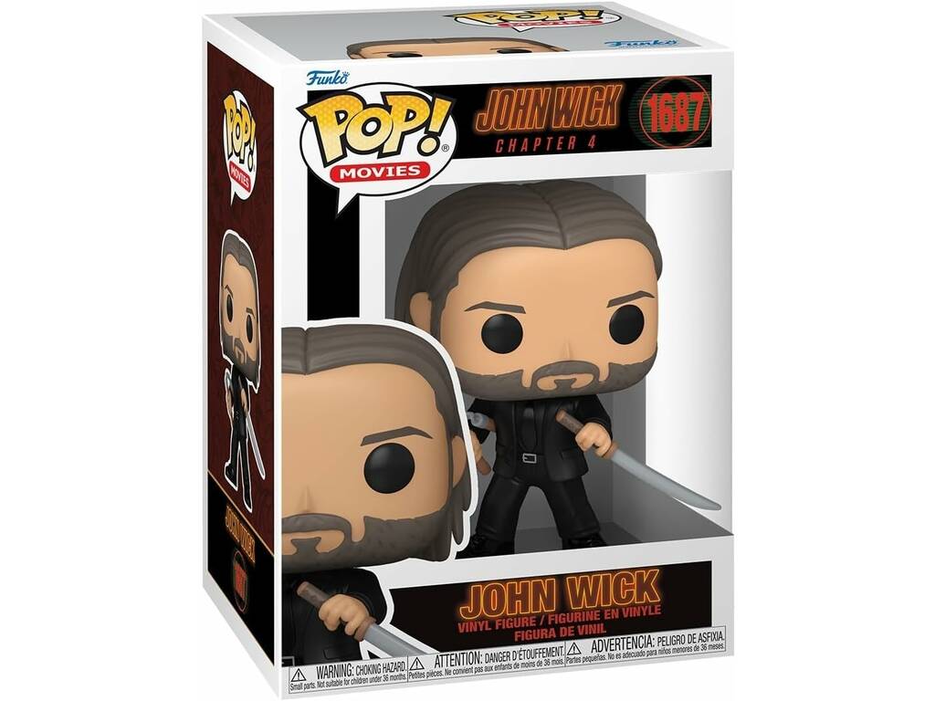 Funko Pop Movies John Wick Chapter 4 Figur John Wick 76103