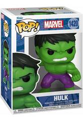 Funko Pop Marvel Figura di Hulk con testa oscillante 82498