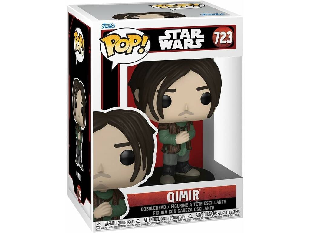 Funko Pop Star Wars The Acolyte Figura Qimir con Cabeza Oscilante 79756