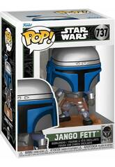 imagen Funko Pop Star Wars Fett Legacy Figur Jango Fett mit schwenkbarem Kopf 82725