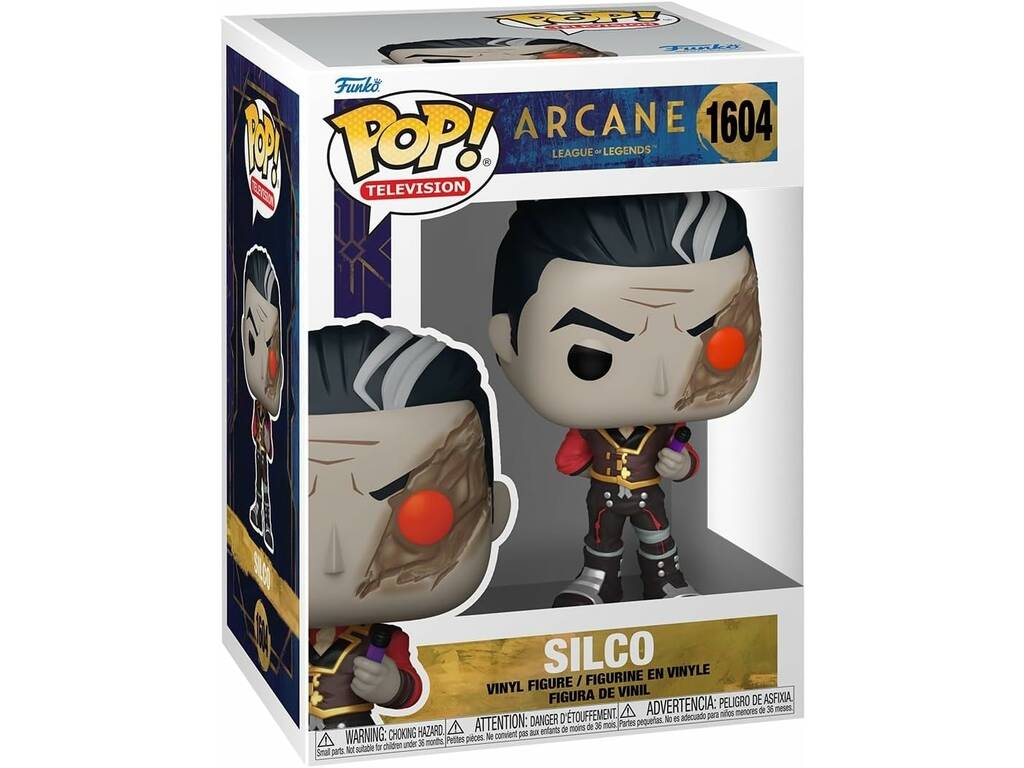 Funko Pop Television Arcane League Of Legends Figura Silco