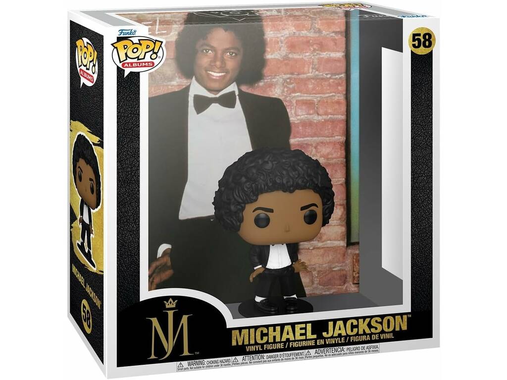 Funko Pop Albums Michael Jackson Disco Off The Wall con Figura Michael Jackson