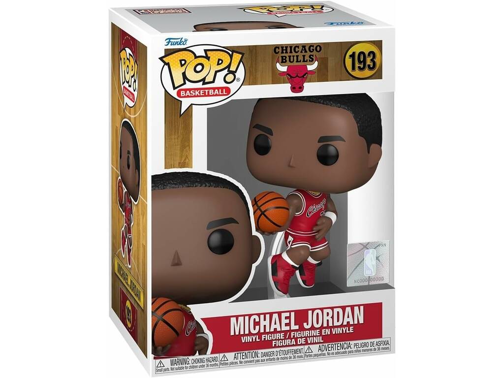 Funko Pop Basketball Chicago Bulls Figura Michael Jordan