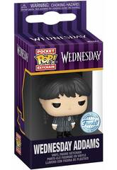 imagen Funko Pop Pocket Keychain Wednesday Llavero con Figura Wednesday Addams 81863