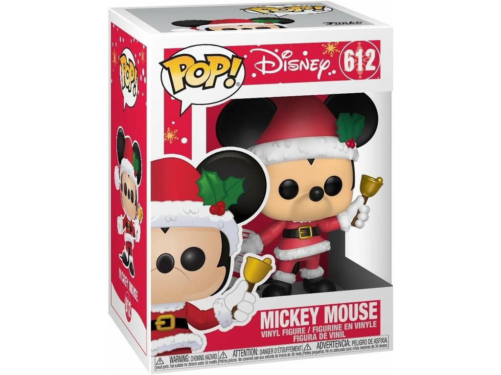 Funko Pop Disney Figura Mickey Mouse Navideño 43327