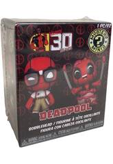 imagen Funko Mystery Minis Marvel Deadpool 30 Aniversario Figura con Cabeza Oscilante Sorpresa 55210