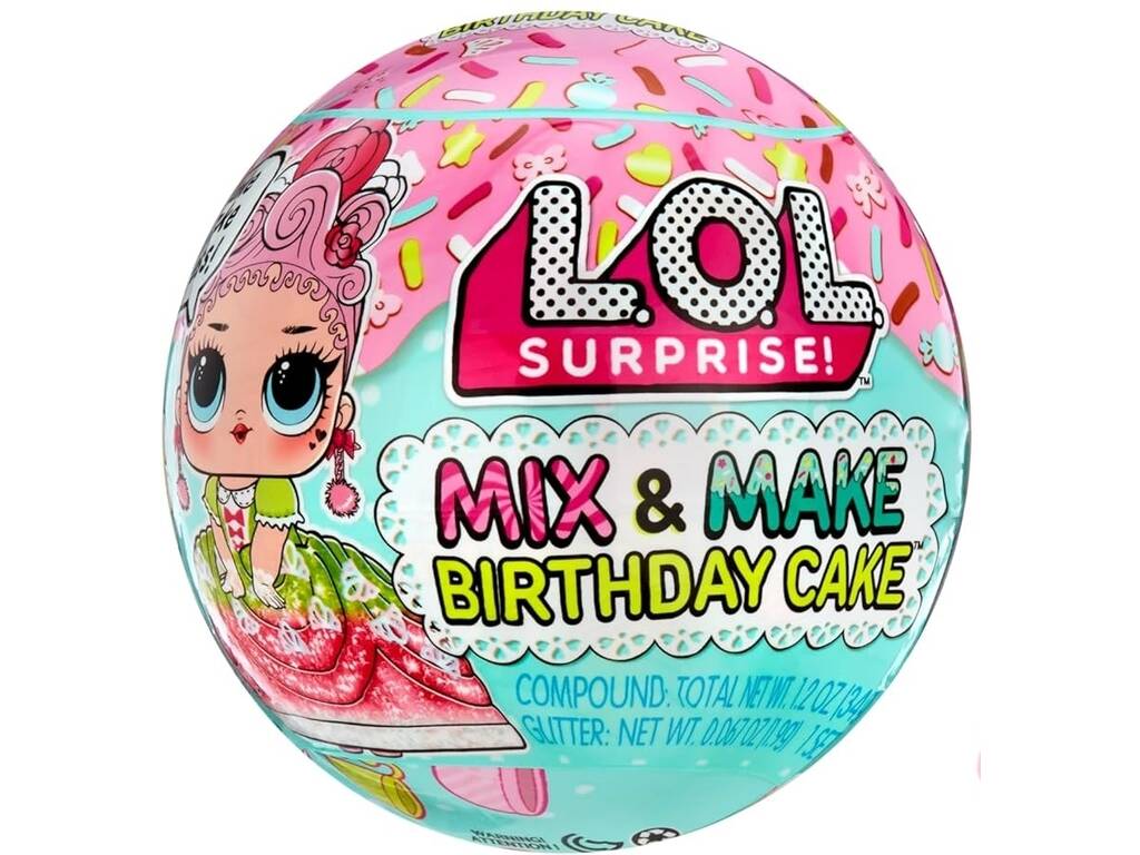 LOL Surprise Boneca Mix and Make Birthday Cake MGA 593140