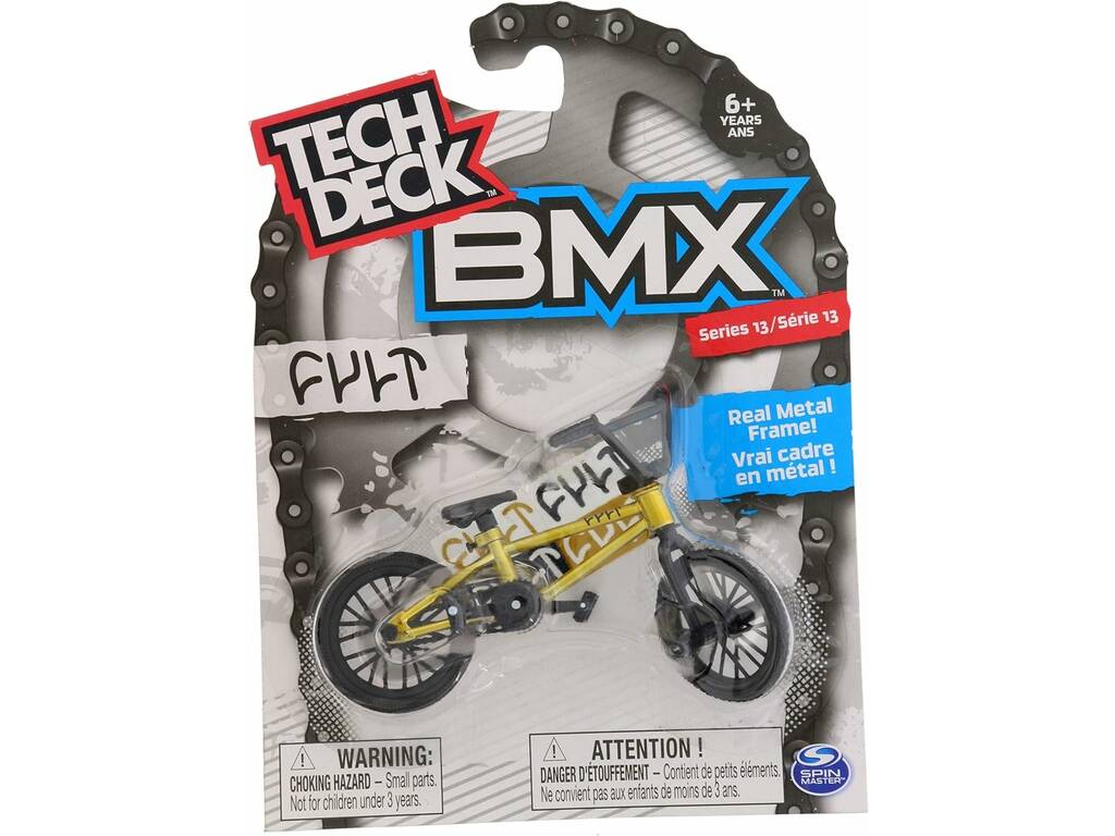 Tech Deck BMX Bicicletta di metallo Spin Master 6028602