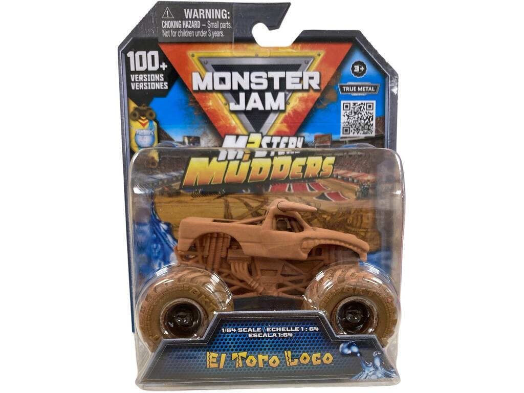 Véhicule Monster Jam Mistery Mudders 1:64 Spin Master 6065345