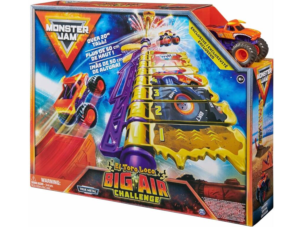 Monster Jam Crazy Bull Big Air Challenge Spin Master 6045029