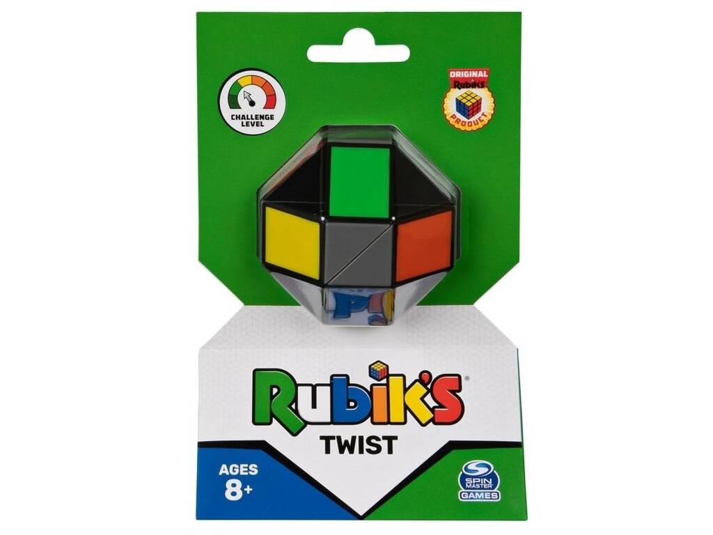 Rubik's Twist Serpiente De Colores de Spin Master 6063995