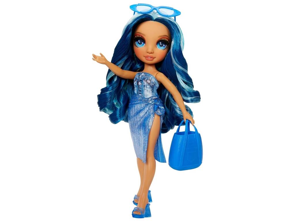 Poupée Rainbow High Fun in the Sun Skyler Blue