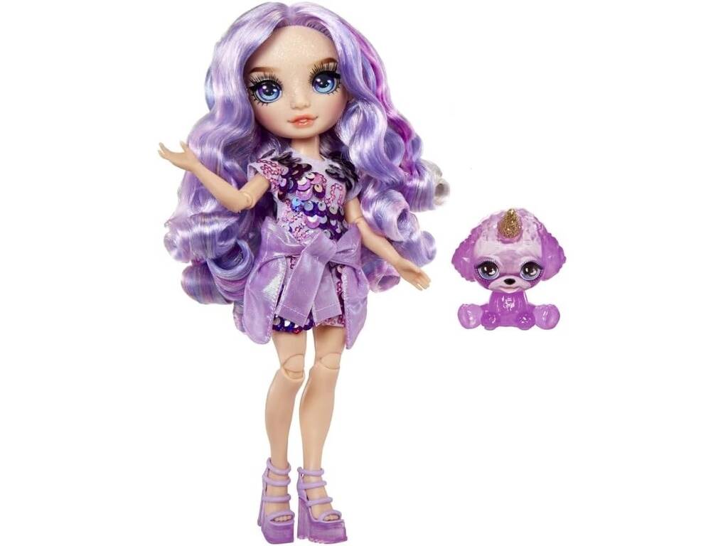 Rainbow High Rainbow World Bambola Violet Willow MGA 120223