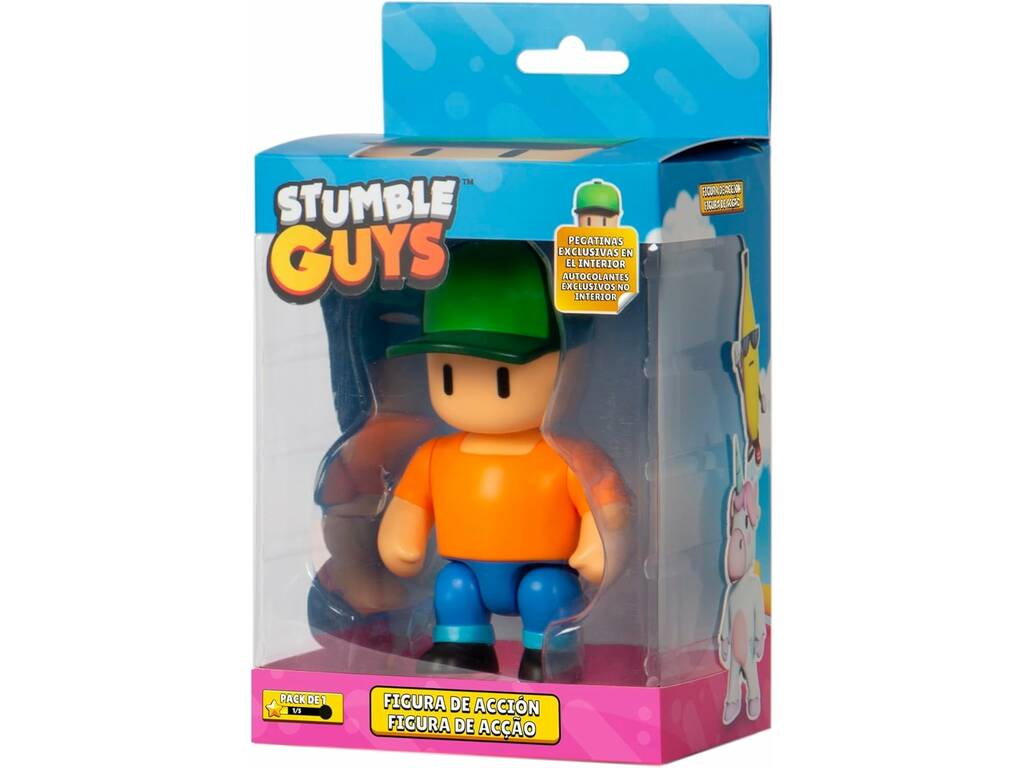 Stumble Guys Pack 1 Figura d'azione di Bizak 64116012