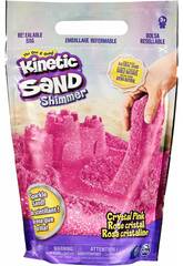 Kinetic Sand Shimmer Bolsa de Areia Mágica Rosa Cristalino Spin Master 6060800