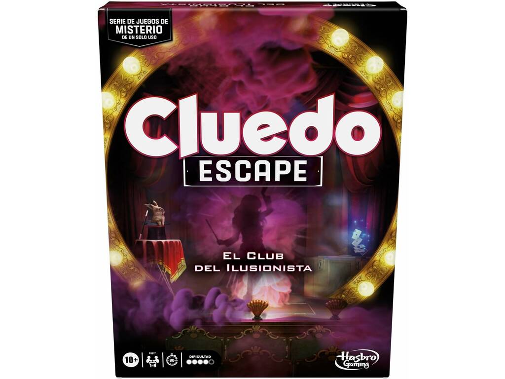 Cluedo Escape: Il Club degli Illusionisti Hasbro F8817