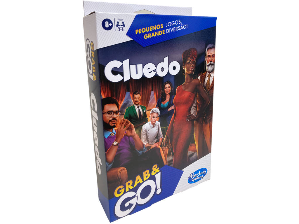 Cluedo Jogo de Viagem em Português Hasbro F8251PT0