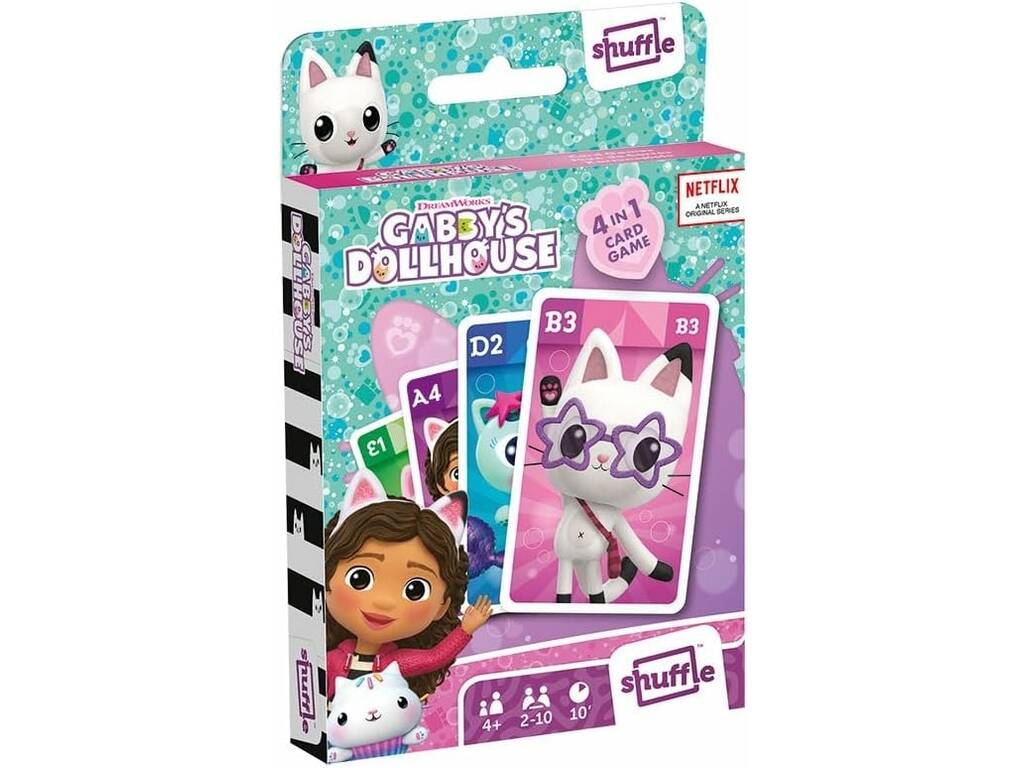 Gabby's Dollhouse Kinder-Shuffle 4 in 1 Fournier 10044022