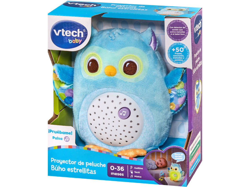 Vtech Little Stars Eulen-Plüschprojektor 80-566922