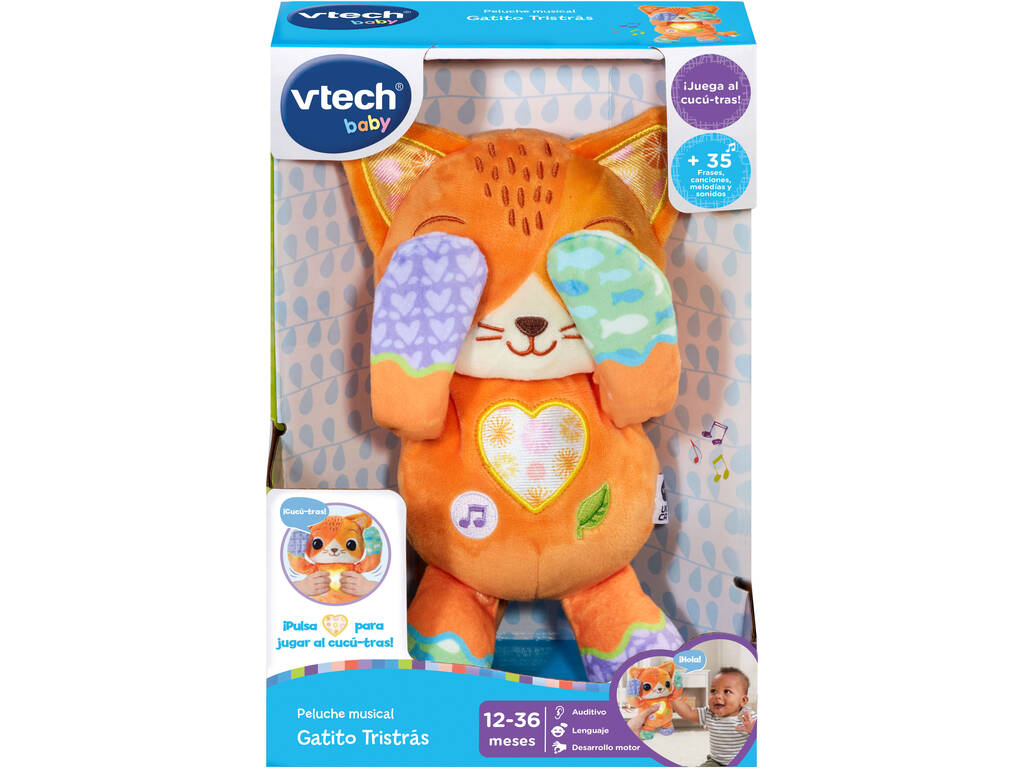 Peluche Musical Kitty Tristrás Vtech 80-567422