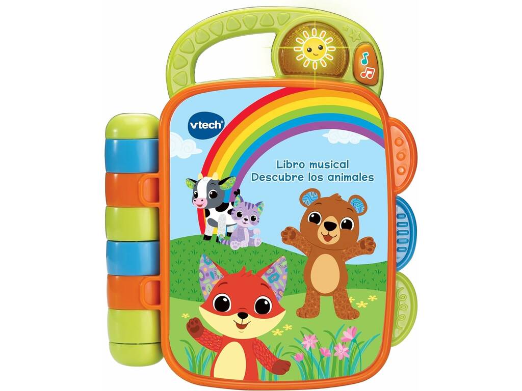 Livro Musical Descobre Os Animais da Vtech 80-567822