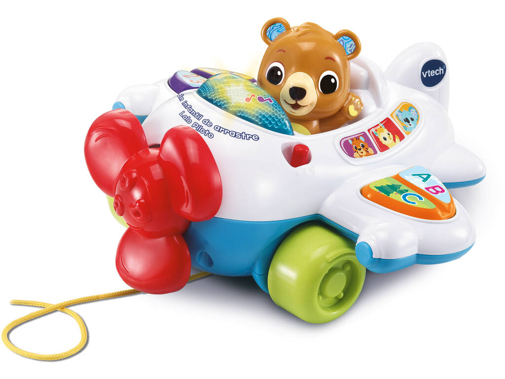 Avión Infantil De Arrastre Lolo Piloto de Vtech 80-567922