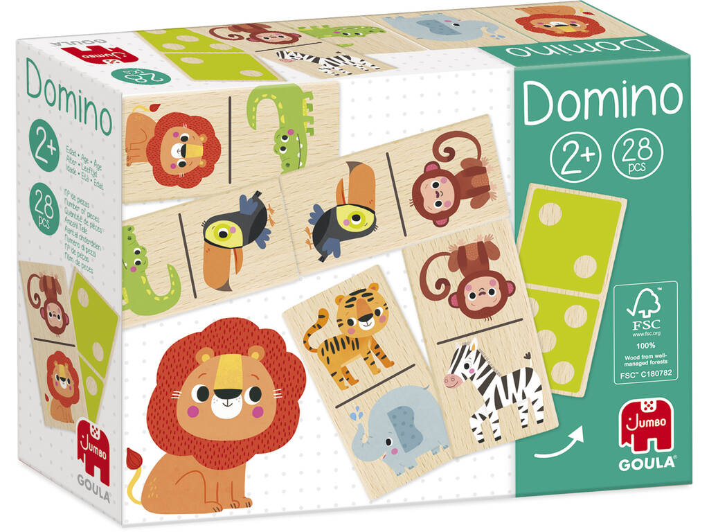 Diset Jungle Dominoes 1110700204