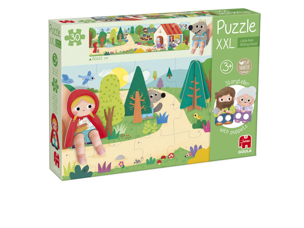 Puzzle XXL Cappuccetto Rosso di Goula 1110700207