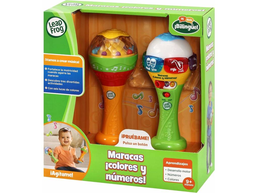 Maracas ¡Colores y Números! de Vtech 80-607549