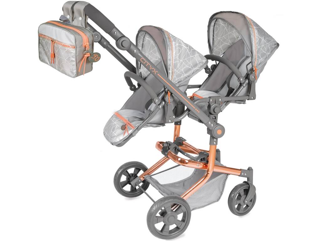 Cityx DeCuevas Multiposition Folding Twin Kinderwagen DeCuevas 90877