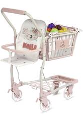 Koala-Einkaufswagen mit Babytrage, Korb und Set mit 12 Frchten DeCuevas 52179