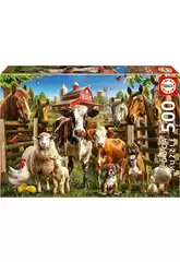 Puzzle 500 Os Travessos da Quinta Educa 19905