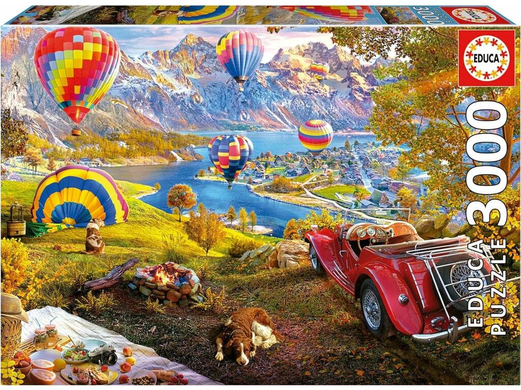 3000 Puzzle La valle dei palloncini Educa 19947