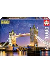 Puzzle 1000 Tower Bridge, London ?Neon? Educa 19930