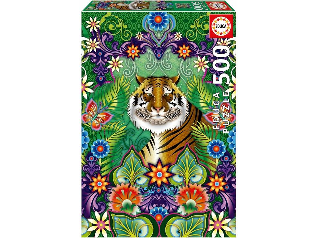 Puzzle 500 Tigre del Bengala Educa 19912