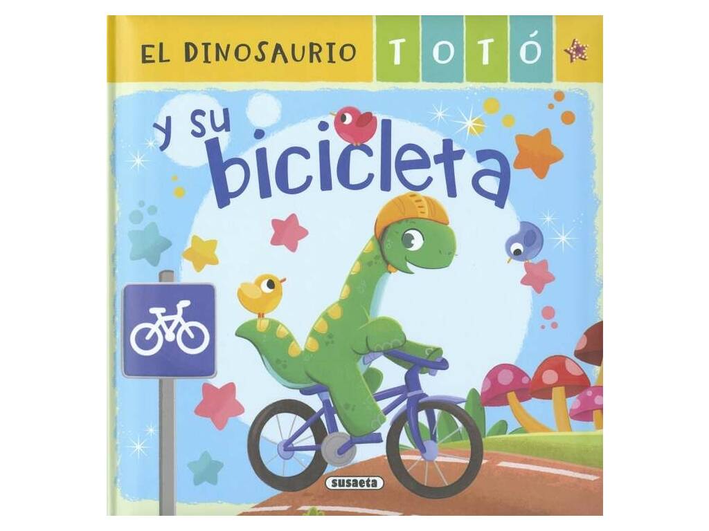 Il Dinosauro Totó e la sua bicicletta Susaeta S2133007