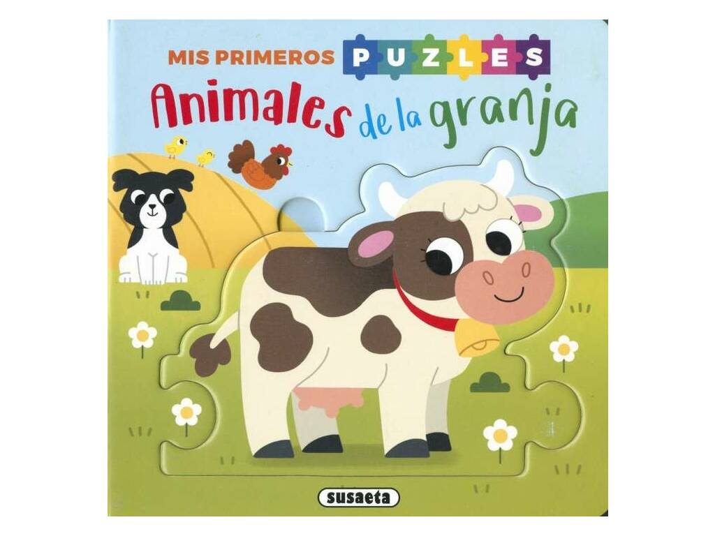 Mon premier livre de puzzles sur les animaux de la ferme