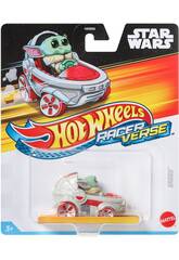 Hot Wheels Racerverse Vehículo con Personaje Mattel HKB86